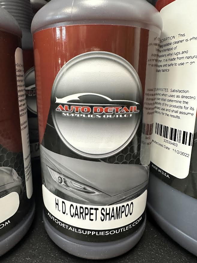 H.D. Carpet Shampoo